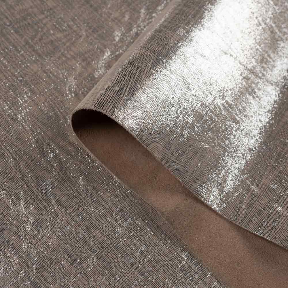 Сільвія 1mm~1.2mm |колір: Пудра/срібло 1