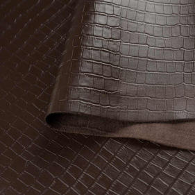 Кроко 1.2mm~1.4mm колір: Шоколад 1/2