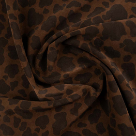 Split leather Daisy 1.2mm~1.4mm color: Chocolate 1