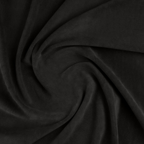 Mallorca leather velour 1.2mm ~1.4mm color: Black 1