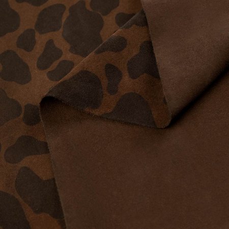 Split leather Daisy 1.2mm~1.4mm color: Chocolate 1