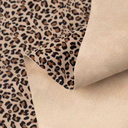 Velour Veronica 1mm color: Leopard  beige 1