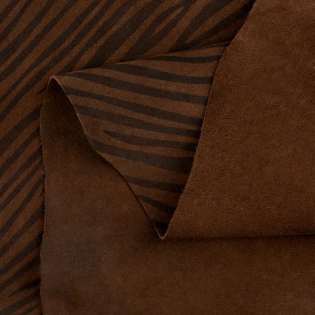 Split leather Savannah 1.2mm~1.4mm color: Chocolate 1