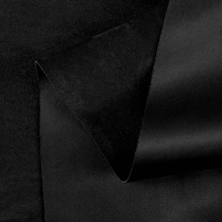 Suede leather Senegal 1.2mm ~ 1.4mm color: Black 1